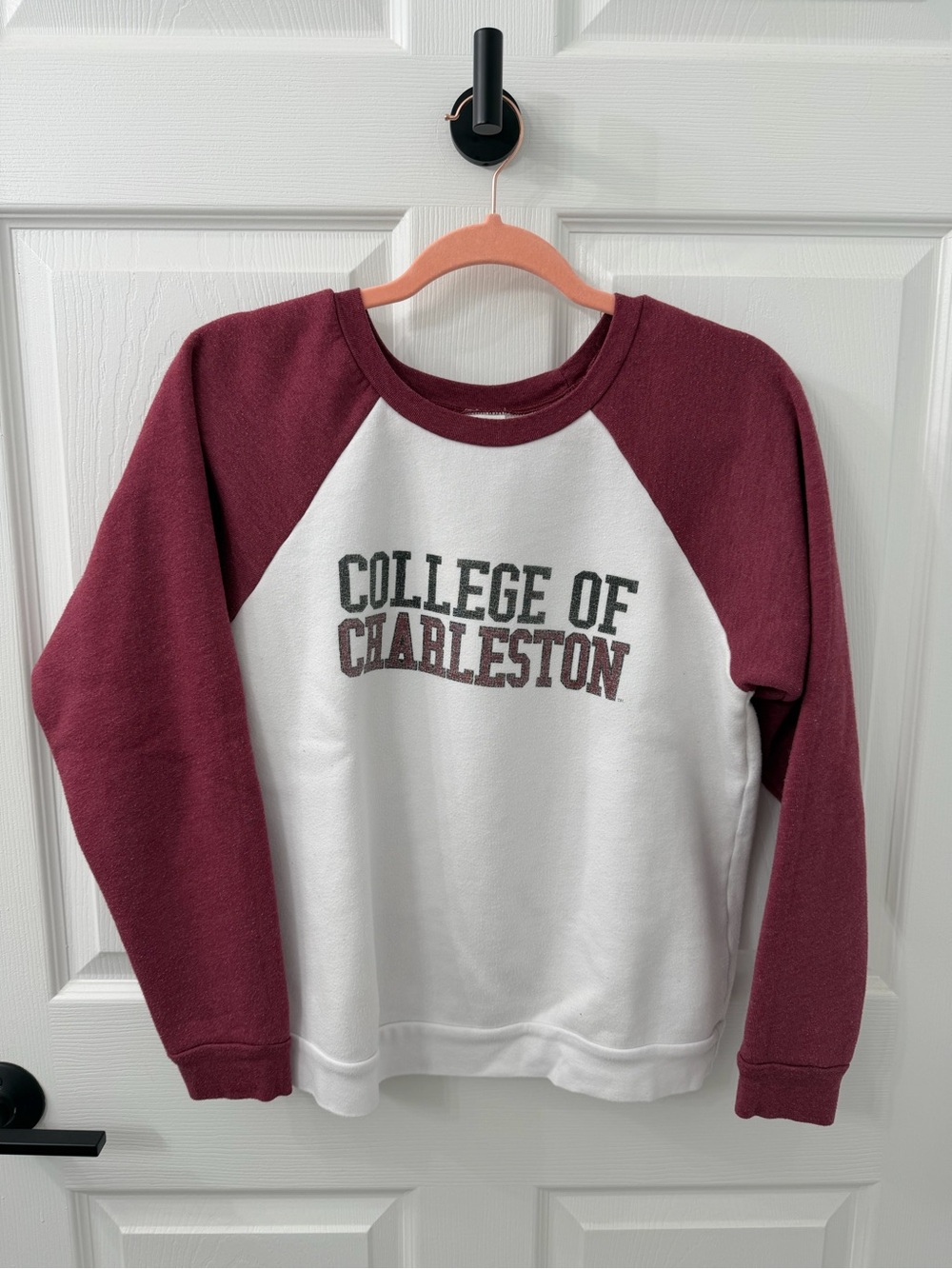 College of Charleston Raglan Sweatshirt